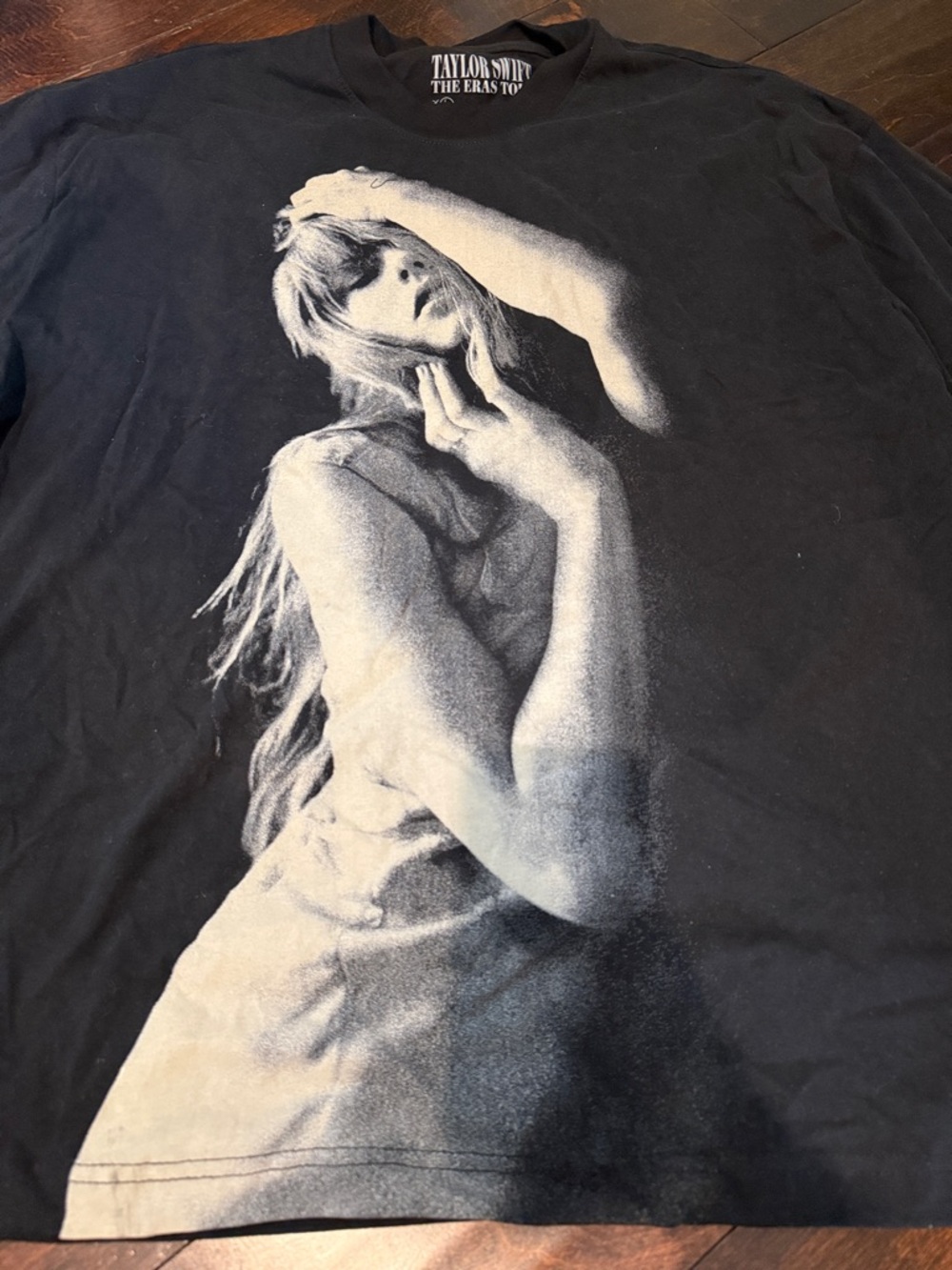 Taylor Swift Eras Tour Black Long Sleeve T Shirt - Picture 2 of 3